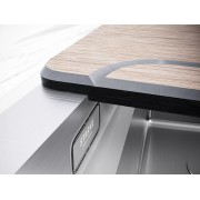 Мойка Paulmark Next-multi sink 58 uni PM785845-LG, светлое золото