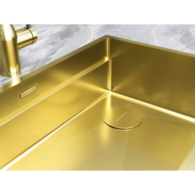 Мойка Paulmark Next-multi sink 58 uni PM785845-LG, светлое золото Мойка Paulmark Next-multi sink 58 uni PM785845-LG, светлое золото