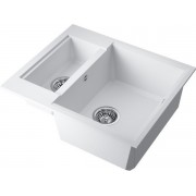 Мойка Omoikiri Sakaime 60-2-WH Tetogranit/белый (4993911)