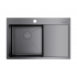 Мойка Omoikiri Akisame 78-L-GM нерж. сталь/вороненая сталь (4973099) Мойка Omoikiri Akisame 78-L-GM нерж. сталь/вороненая сталь (4973099)