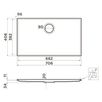 Мойка Omoikiri Kiten 70-INT GB Artceramic/графит (4997478) Мойка Omoikiri Kiten 70-INT GB Artceramic/графит (4997478)