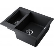 Мойка Omoikiri Sakaime 60-2-BL Tetogranit/черный (4993908)