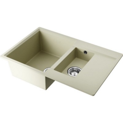 Мойка Omoikiri Daisen 78-2-BE Artgranit/ваниль (4993328) Мойка Omoikiri Daisen 78-2-BE Artgranit/ваниль (4993328)