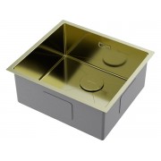 Мойка Omoikiri Taki 49-U/IF-LG нерж. сталь/светлое золото (4973523)