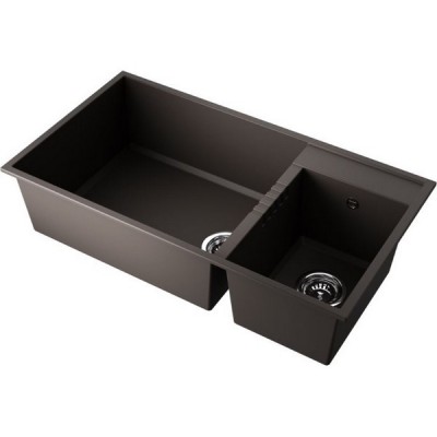 Мойка Omoikiri Tedori 85-2-U-ES Tetogranit/espresso (4997240) Мойка Omoikiri Tedori 85-2-U-ES Tetogranit/espresso (4997240)