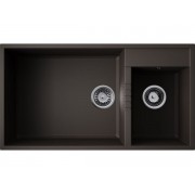 Мойка Omoikiri Tedori 85-2-U-ES Tetogranit/espresso (4997240)