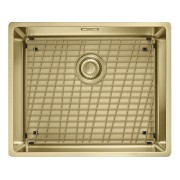 Мойка Franke BXM 210/110-50 F-INOX, золото, вентиль-автомат (127.0662.540)