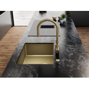 Мойка Franke BXM 210/110-50 F-INOX, золото, вентиль-автомат (127.0662.540)