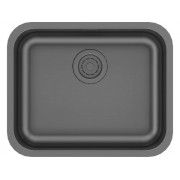 Мойка Paulmark Vello 53 uni VE53-GM, вороненая сталь