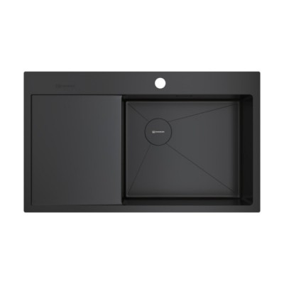 Мойка Omoikiri Akisame 86-R Side-GB нерж. сталь/графит (4997044) Мойка Omoikiri Akisame 86-R Side-GB нерж. сталь/графит (4997044)