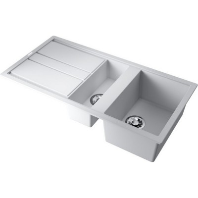 Мойка Omoikiri Kitagawa 100-2-WH Artceramic/белый (4993803) Мойка Omoikiri Kitagawa 100-2-WH Artceramic/белый (4993803)