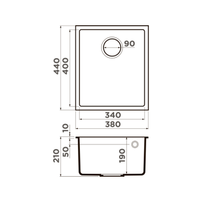 Мойка Omoikiri Bosen 38-U-SA Tetogranit/бежевый (4993159) Мойка Omoikiri Bosen 38-U-SA Tetogranit/бежевый (4993159)