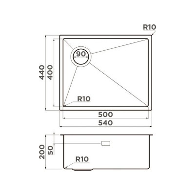 Мойка Omoikiri Taki 54-U/IF-L Side SF-GB нерж. сталь/графит (4997476) Мойка Omoikiri Taki 54-U/IF-L Side SF-GB нерж. сталь/графит (4997476)