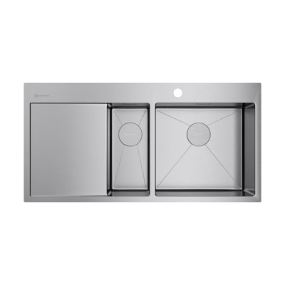 Мойка Omoikiri Akisame 100-2-R-IN нерж. сталь/нержавеющая сталь (4973547) Мойка Omoikiri Akisame 100-2-R-IN нерж. сталь/нержавеющая сталь (4973547)