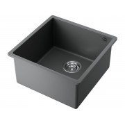 Мойка Omoikiri Bosen 44-U-PL Tetogranit/платина (4997007)