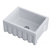 Мойка Omoikiri Mikura 61-WH Glossy Natceramic/белый глянцевый (4993257)