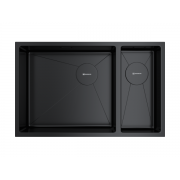 Мойка Omoikiri Taki 69-2-U/IF-L Side-GB нерж. сталь/графит (4997050)