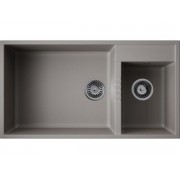 Мойка Omoikiri Tedori 85-2-U-GR Tetogranit/leningrad grey (4993542)