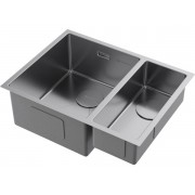 Мойка Omoikiri Taki 58-2-U/IF-IN-L нерж. сталь/нержавеющая сталь (4993768)