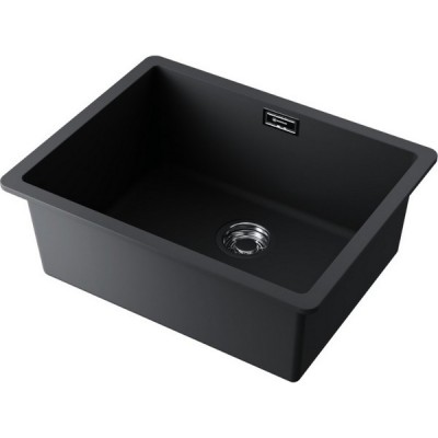 Мойка Omoikiri Kata 54-U-BL Artgranit/черный (4993410) Мойка Omoikiri Kata 54-U-BL Artgranit/черный (4993410)