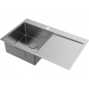Мойка Omoikiri Akisame 86-L-IN нерж. сталь/нержавеющая сталь (4993760)
