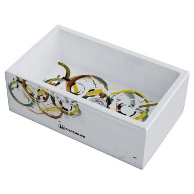 Мойка Omoikiri Mikura 76-Tokyo 3 Natceramic/белый (4993174) Мойка Omoikiri Mikura 76-Tokyo 3 Natceramic/белый (4993174)