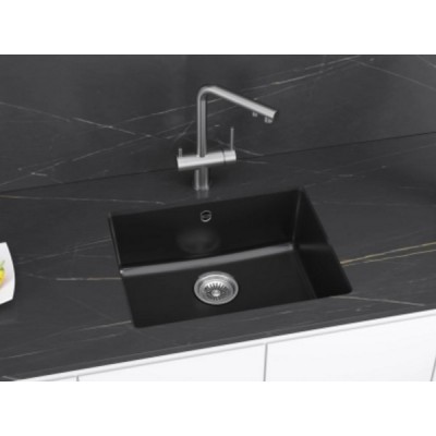 Мойка Kuchenstern SUBKERAM 60 керамический черный Мойка Kuchenstern SUBKERAM 60 керамический черный