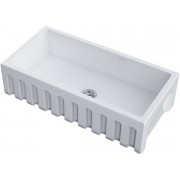 Мойка Omoikiri Mikura 91-WH Glossy Natceramic/белый глянцевый (4993260)