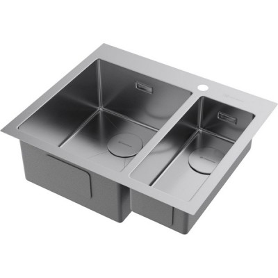 Мойка Omoikiri Akisame 60-2-L-IN нерж. сталь/нержавеющая сталь (4993775) Мойка Omoikiri Akisame 60-2-L-IN нерж. сталь/нержавеющая сталь (4993775)