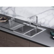 Мойка Omoikiri Akisame 60-2-L-IN нерж. сталь/нержавеющая сталь (4993775)