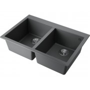 Мойка Omoikiri Bosen 80-2-PL Tetogranit/платина (4993843)