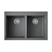 Мойка Omoikiri Bosen 80-2-PL Tetogranit/платина (4993843)