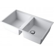 Мойка Omoikiri Kitagawa 83-2-U-WH Artceramic/белый (4993809)