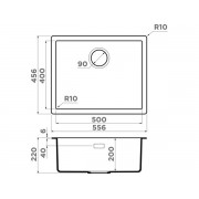 Мойка Omoikiri Yamakawa 55-U/I-MO Artceramic/мокко (4997455)