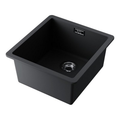 Мойка Omoikiri Kata 40-U-BL Artgranit/черный (4993396) Мойка Omoikiri Kata 40-U-BL Artgranit/черный (4993396)