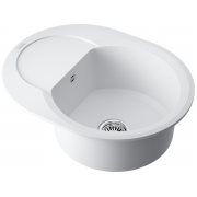 Мойка Omoikiri Sakaime 60E-WH Tetogranit/белый (4993136)