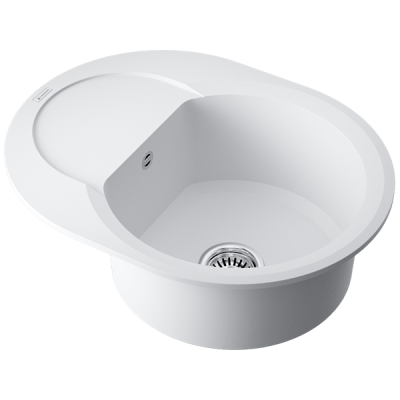 Мойка Omoikiri Sakaime 60E-WH Tetogranit/белый (4993136) Мойка Omoikiri Sakaime 60E-WH Tetogranit/белый (4993136)