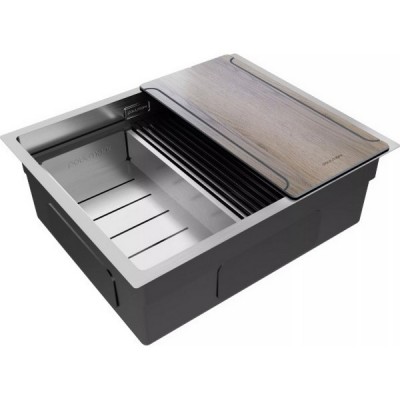 Мойка Paulmark Next-multi sink 54 uni PM785445-BS, брашированная нерж. сталь Мойка Paulmark Next-multi sink 54 uni PM785445-BS, брашированная нерж. сталь