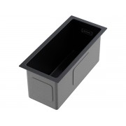 Мойка Omoikiri Taki 20-U/IF-GB нерж. сталь/графит (4997015)