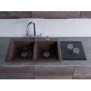 Мойка Omoikiri Bosen 80-2-GR Tetogranit/leningrad grey (4993569)