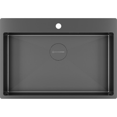 Мойка Kuchenstern WERK 80 вороненая сталь Мойка Kuchenstern WERK 80 вороненая сталь