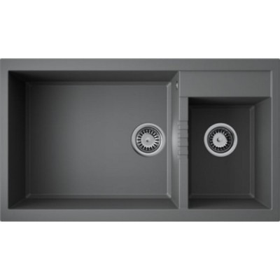 Мойка Omoikiri Tedori 86-2-LB-PL Tetogranit/платина (4993939) Мойка Omoikiri Tedori 86-2-LB-PL Tetogranit/платина (4993939)