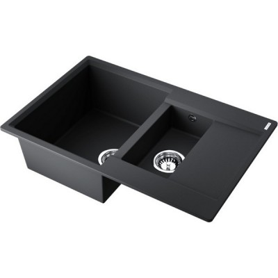 Мойка Omoikiri Daisen 78-2T-BL Tetogranit/черный (4993535) Мойка Omoikiri Daisen 78-2T-BL Tetogranit/черный (4993535)