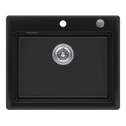 Мойка Kuchenstern TOPKERAM 60 керамический черный