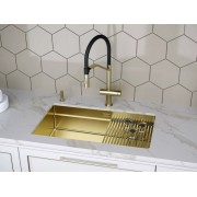 Мойка Paulmark Next-pro 74 uni PM707445-LG, светлое золото