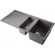 Мойка Omoikiri Kitagawa 100-2-GR Artceramic/leningrad grey (4993804)