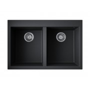 Мойка Omoikiri Bosen 80-2-BL Tetogranit/черный (4993836)