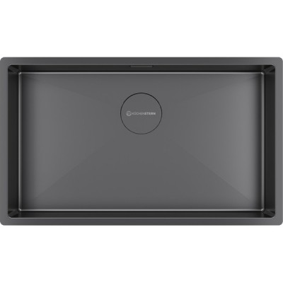 Мойка Kuchenstern KRAFT 80 вороненая сталь Мойка Kuchenstern KRAFT 80 вороненая сталь