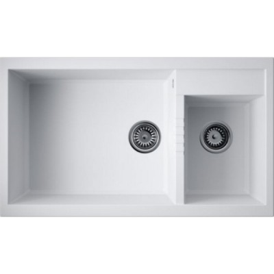 Мойка Omoikiri Tedori 86-2-LB-WH Tetogranit/белый (4993935) Мойка Omoikiri Tedori 86-2-LB-WH Tetogranit/белый (4993935)