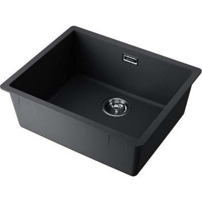 Мойка Omoikiri Yamakawa 55T-Integra-BL Tetogranit/черный (4997269) Мойка Omoikiri Yamakawa 55T-Integra-BL Tetogranit/черный (4997269)